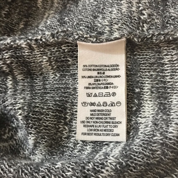 Free People Gotham Faux Wrap Surplice Gray Sweater - Picture 8 of 11